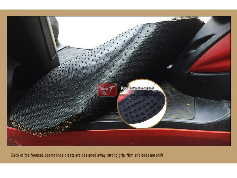Compatible with Kymco Hao Mai GY6-125 Footrest Pad and Special Coil Mat for Electric Vehicle.