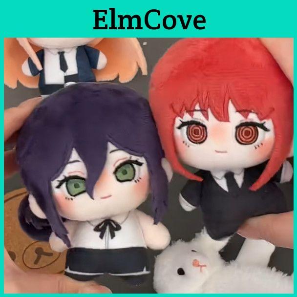Poupée en peluche Chainsaw Man Makima 10 cm avec un design mignon pour les collectionneurs et les fans