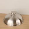 Deepened Flying Disc Steamer Rust-proof Steaming Plate Unique Steaming Rack  Egg Custard