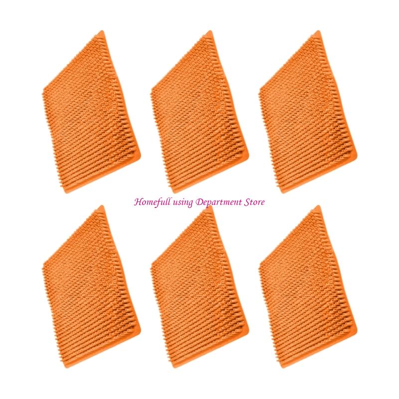 6PCS Chicken Nesting Box Mats for Hens Washable Eggs Laying Pad Coops Essential