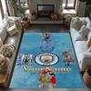 Manchester City Customized Name Area Rug Perfect for Entryway Hallway Decorate room Playrooms Anti-slip Rug Anime Office Decor Birthday/Christmas Gift