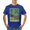 Adolphe Millot Ocean A T-shirt Quick Drying Aesthetic Clothing Customs Men's T-shirts
