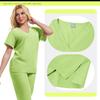 Nine Colors Available: Short-Sleeve Long Pants Handwashing Set for Beauty Salon & Medical Staff