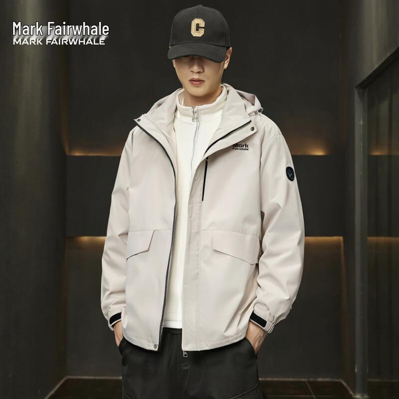 Mark Fairwhale Herren 3-in-1 Kapuzen-Windjacke