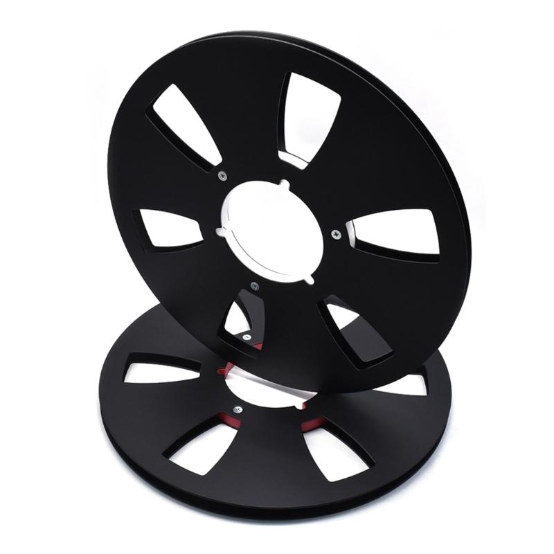 Professional Aluminum Reel 6 Hole Design For 1/4Inch 10.5 Open Tape Recording Disk Accessory