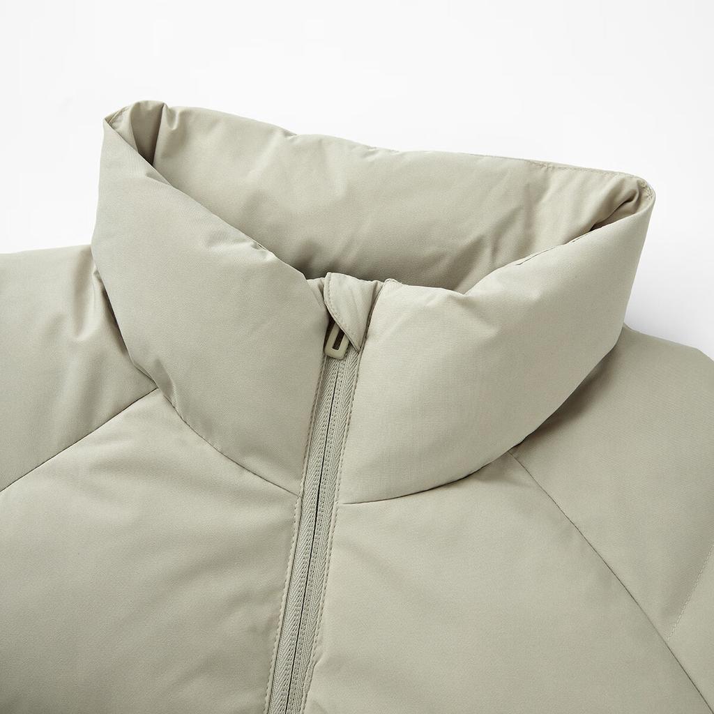 Adidas Outdoor Fashion Warm Short Down Jacket Unisex Jacket Matcha-Green JL9583
