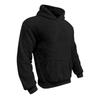 Sudadera de Hombre Oversize Holgada con Capucha Sudadera Suave y Peluda Casual Manga Larga