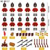 12pcs European Royal Navy King's Guard Soldiers Children's Building Block Toys