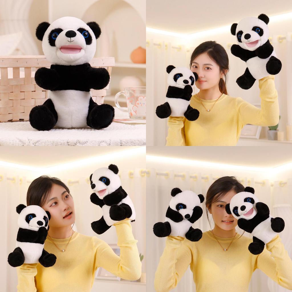 Adorable Cute Panda Hand Puppet Plush Toy For Kids Perfect For Girls Gift Idea