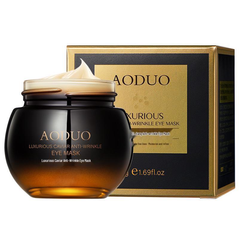 Luxury Caviar Anti-Wrinkle Eye Mask: Moisturizes, Nourishes, Brightens, and Firms To Fade Fine Lines and Crow's Feet After Late Nights.