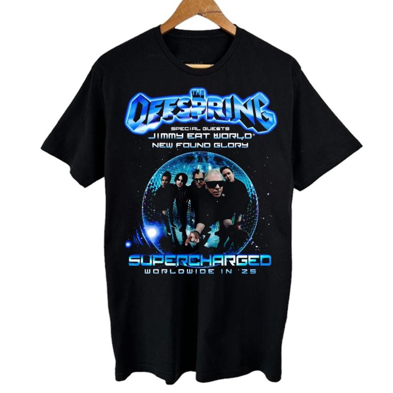 Редкая мужская футболка THE OFFSPRING Тур 2025 S 235XL 20D1185 S разноцветный