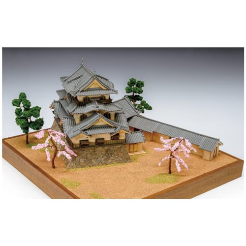Woody Joe 1/150 Hikone Castle Wooden Model Assembly Kit