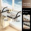 Multifunctional Extendable Clothes Drying Hanger Window Hanging Organizer Storage Rack Balcony For Airing  Towel Clothes Shoe