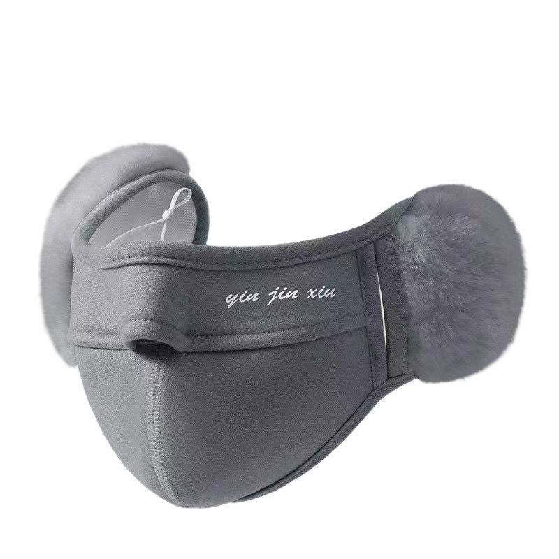 Damen Winter-Ohrenschützer & Gesichtsmaske: Winddichter, Warmer, Hochwertiger Gehörschutz für das Radfahren.