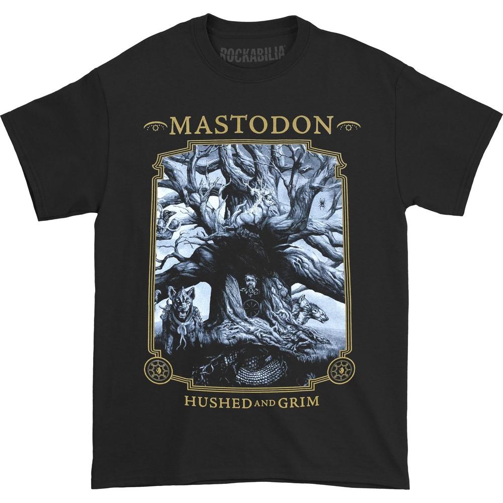 Mastodon Hushed and Grim T-shirt Small Black Unisex T-Shirt