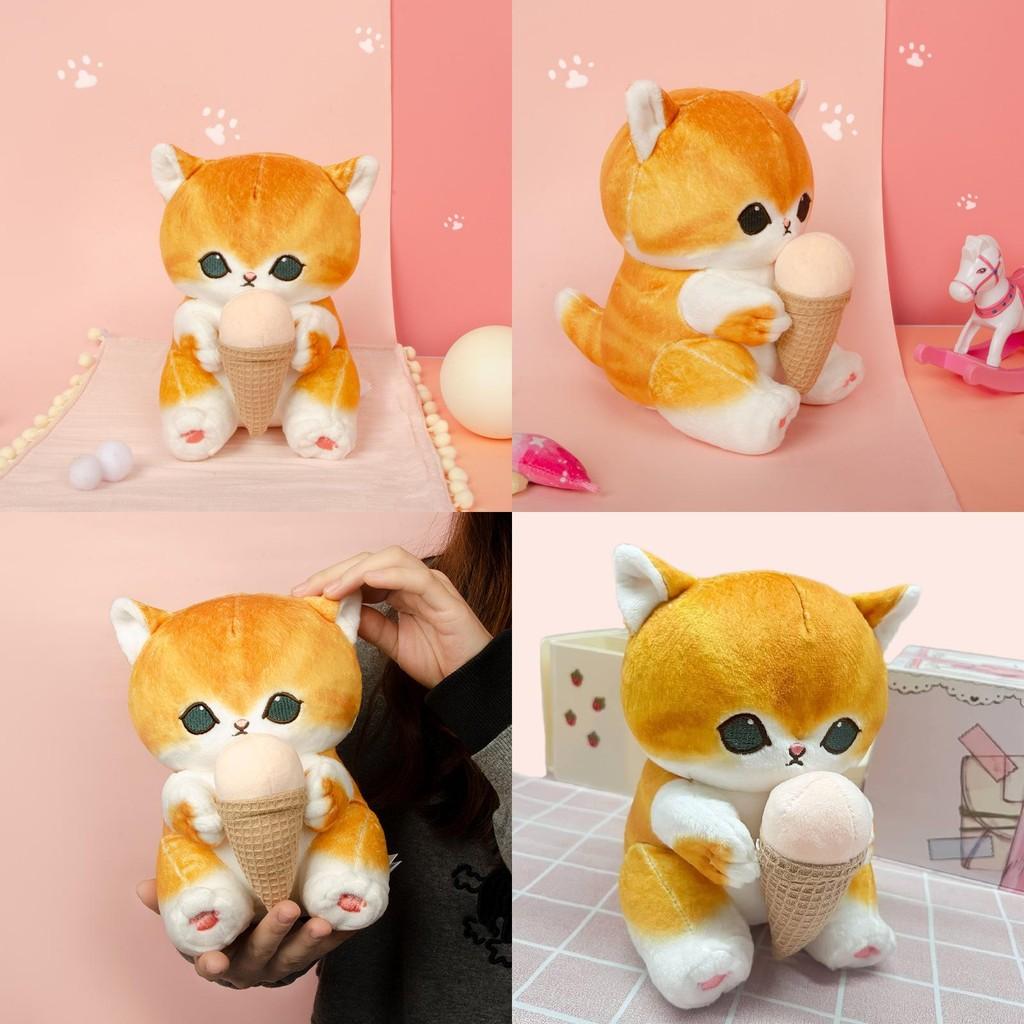 Mofusand Cat Plush Toy With Soft Short Pile For Girls Gift Decor