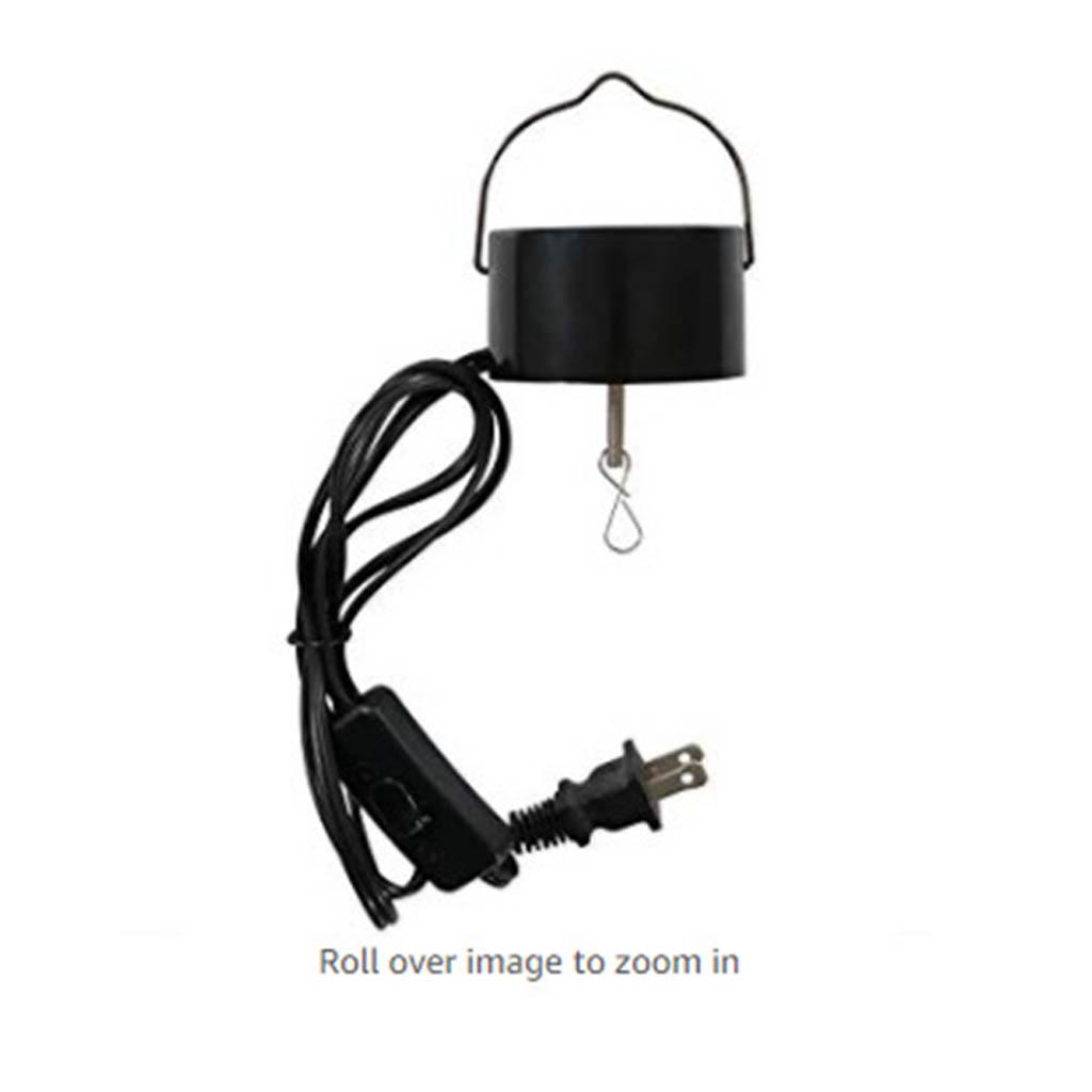 Solar Energy Operated Motor Light Wind Spinner Motor Hanging Rotating Motor for Indoor Outdoor Garden Lawn Entryway
