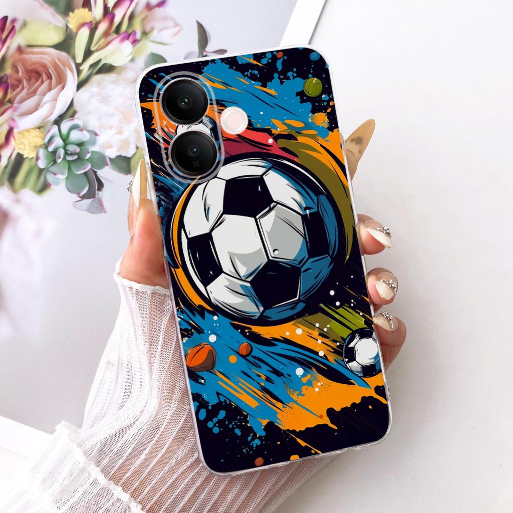 For Vivo V60 Lite 4G Case V2530 New Fashion Painted Cover Soft Slim Phone Case For Vivo V60 V 60 Lite V60Lite 5G Back Cover Bags