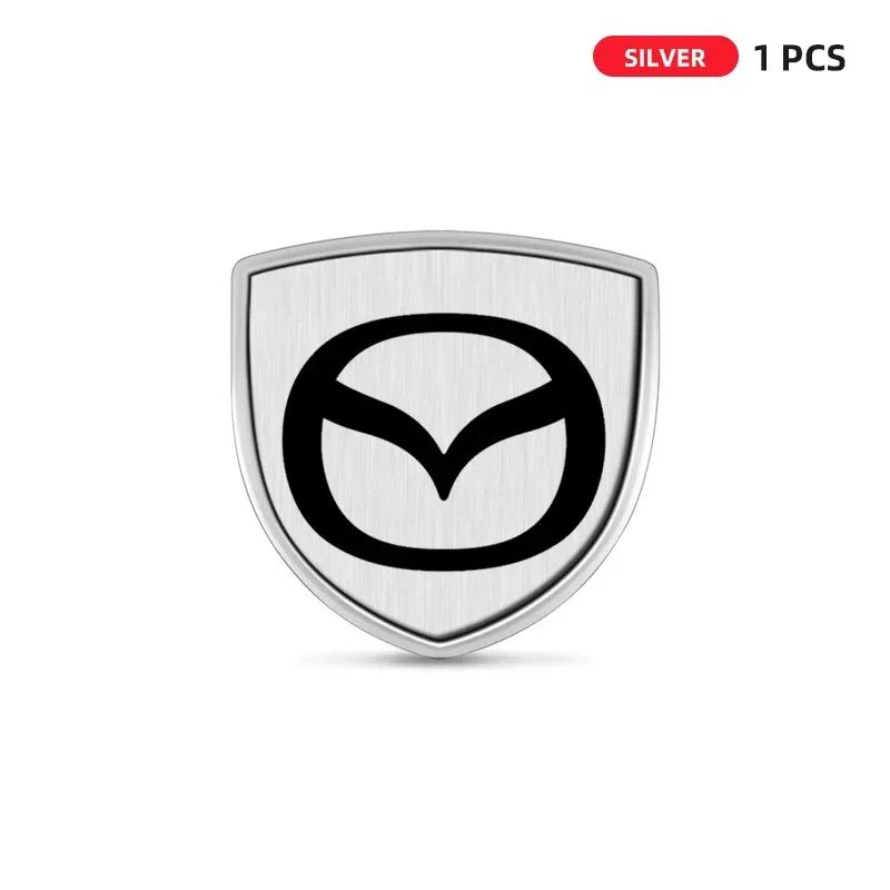 

For Mazda Metal Badges Car Body Decoration Decals Sticker Exterior Accessories for Mazda 3 CX3 CX4 CX5 CX7 CX8 CX9 CX30 RX7 Aten
