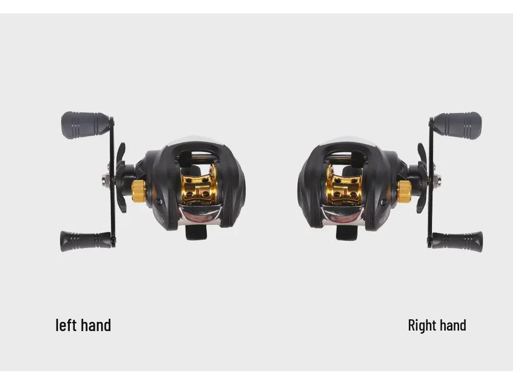 Cross AK Luya Water Drop Fishing Reel: Anti-Explosion Line, Long Cast, Suitable for Blackfish & Micro-Object Fishing