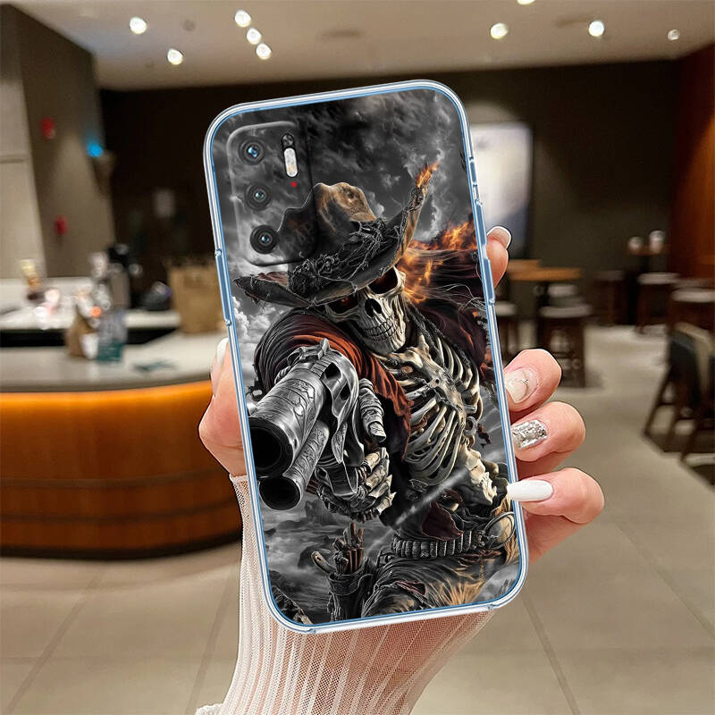 Skeleton Skull Phone Case for Motorola Edge 20 30 S30 40 50 Fusion Lite Plus Pro Ultra Neo One Action Zoom Hyper Power Macro Vision