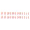 Pure Desire Nude Pink False Nails - Sweet, Cute, Daily Versatile Wear, 24-Piece Finished Set