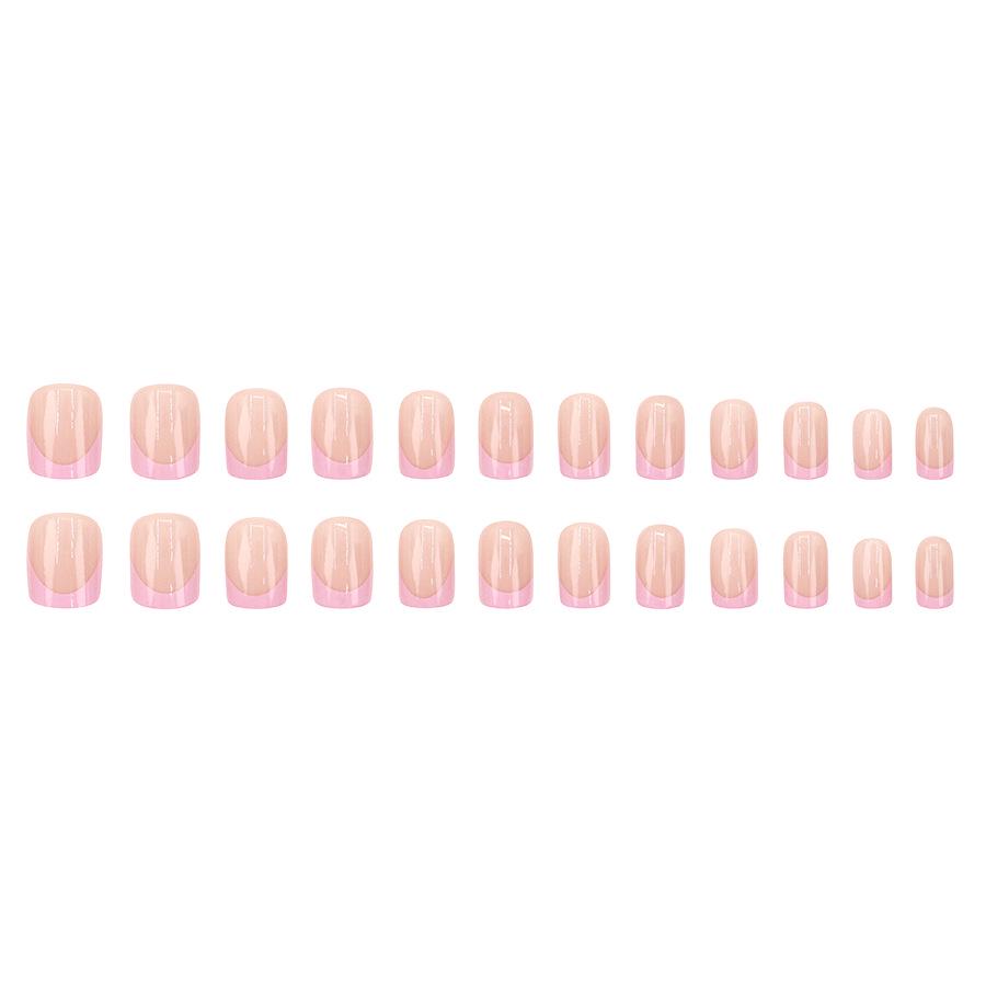 Pure Desire Nude Pink False Nails - Sweet, Cute, Daily Versatile Wear, 24-Piece Finished Set
