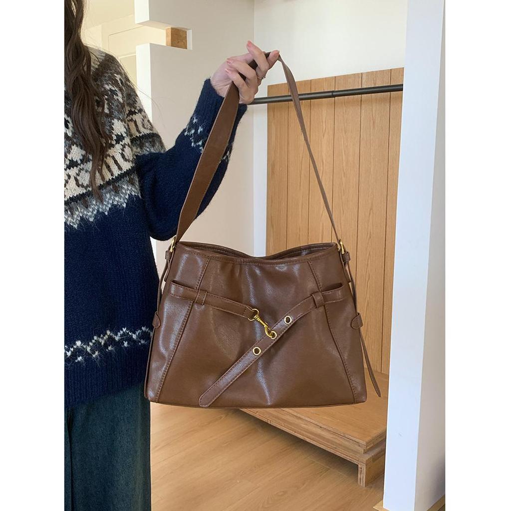 Maillard Square Satchel Design Shoulder Bag Sling Bag Women Handbag - Fashion Crossbody Bags Vintage Belt Underarm Bag