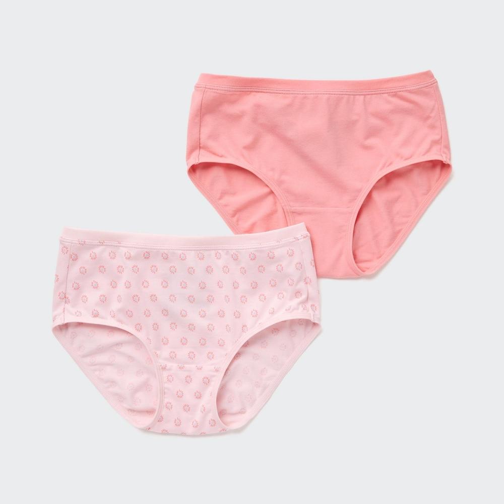

UNIQLO JAPAN GIRLS AIRism Шорты из смесового хлопка, комплект из 2 шт.