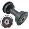 Plastic Rowing Machine Seat Roller for Fitness Equipment Replacement