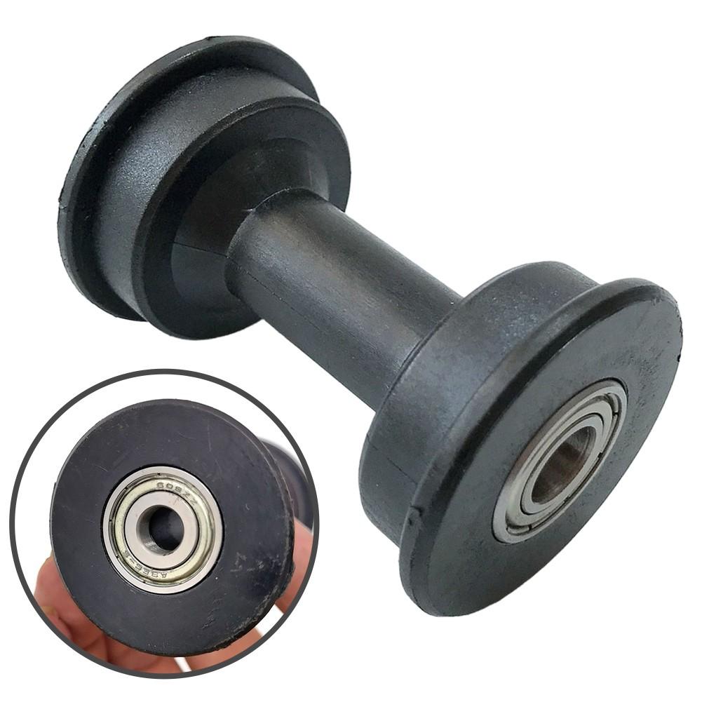 Plastic Rowing Machine Seat Roller for Fitness Equipment Replacement