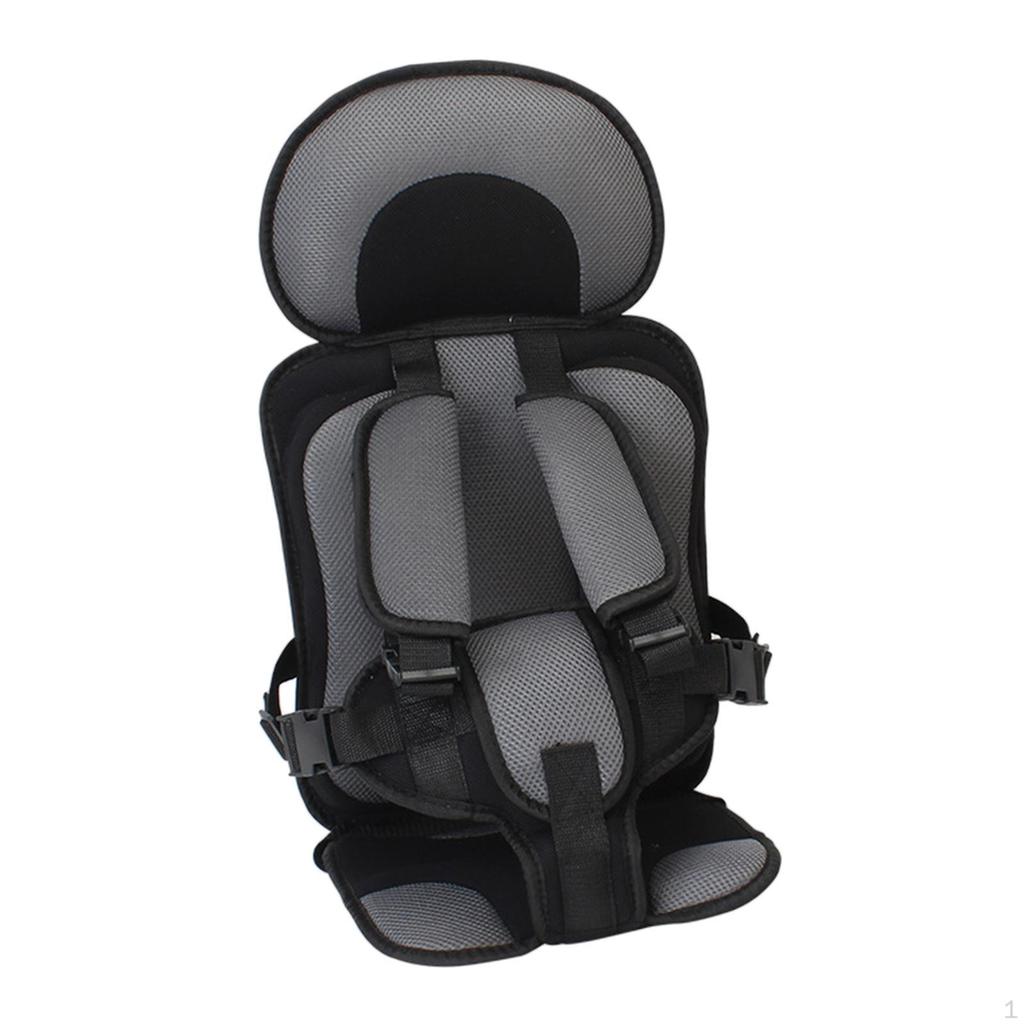 Baby Car Seat Cushion Support Travel Harness Children Cushions Brown
