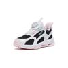 Anta Childrens Red Flame Comfortable Coverage Low-Top Running Shoes Kids Running Shoes Black White Pink 322319912-3