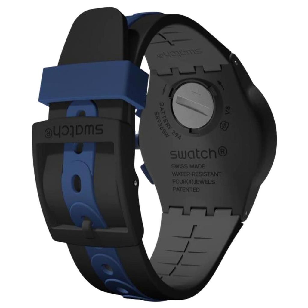Swatch Men 42mm Black Watch SUSB406 SUSB406