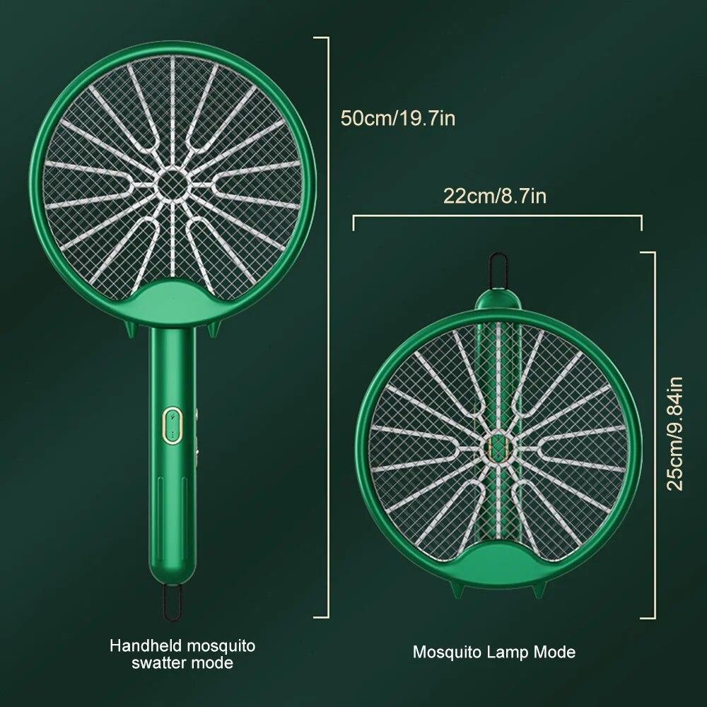 3000V Elettrico Mosquito Racchetta Mosquito Killer Lampada USB Ricaricabile Pieghevole Repellente Per Zanzare Lampada Scacciamosche Scacciamosche
