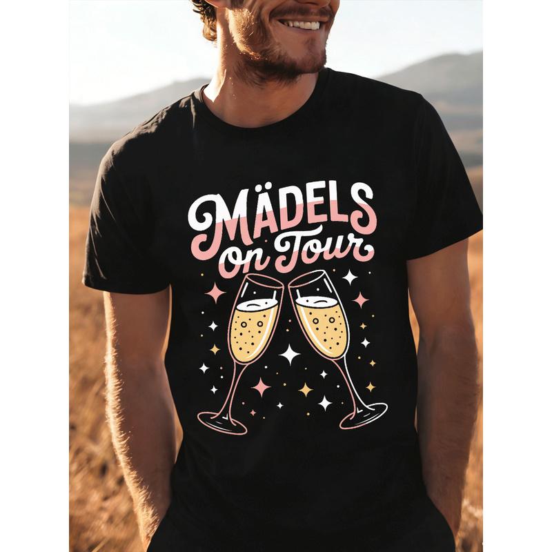 Girls on Tour Hen Party T-Shirt for Men Women Unisex All Season Funny T-Shirt