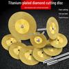 Diamond Cutting Disc for Electric Grinders - Small Blade for Tile, Ceramic, Jade, Grout, and Gap Cleaning. Versatile Hand Drill Grinding Disc.