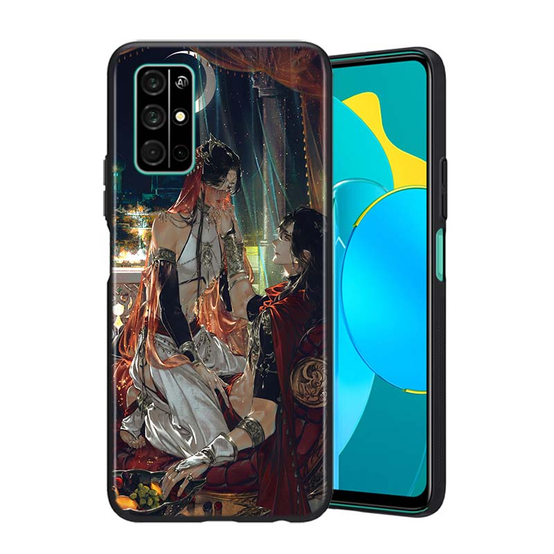 Heaven Official's Blessing Silicone Cover For Huawei Honor 30i 30S 30 20S 20 V20 10i 10X 10 9A 9S 9C 9X Pro Lite Phone Case