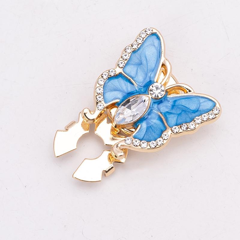 Botões de Punho e Botões de Colarinho Decorativos com Strass Coloridos