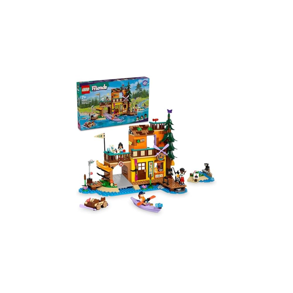 LEGO Friends Summer Adventure Camp Building Set for Kids Ages 7-9 Creative Play Toy 42626
