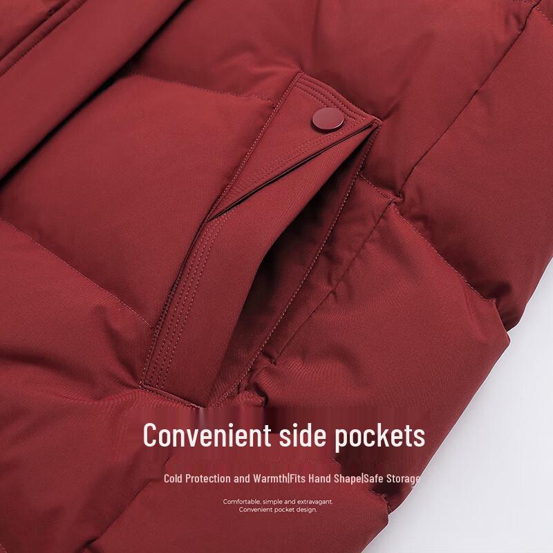 SNOWFLYING Women's Hooded Duck Down Jacket