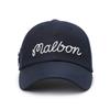 MALBON GOLF New Side Panel Ball Marker Ball Cap Navy