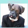 Dog Mask Halloween Latex Animal Headgear Cosplay Event Decorations