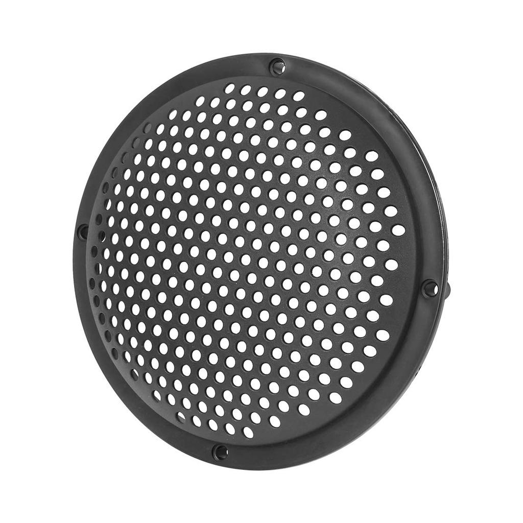 uxcell Speaker Grille Audio Speaker Cover Mesh Subwoofer Grille Plastic Car Black 2 Pack 5 Inch