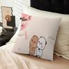 Bubu and Dudu Cute Pillow Anime Pillow Sofa Bed Head Pillow Cover Cushion Cover x cm Fashion