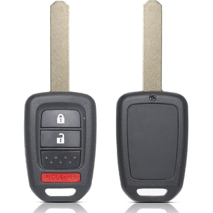 MechanMagic Key Fob Remote Replacement Fits for Honda Fit 2015 2016 2017 2018  /Crosstour 2013-2015/CR-V 2014-2016 MLBHLIK6-1T Keyless Entry Remote