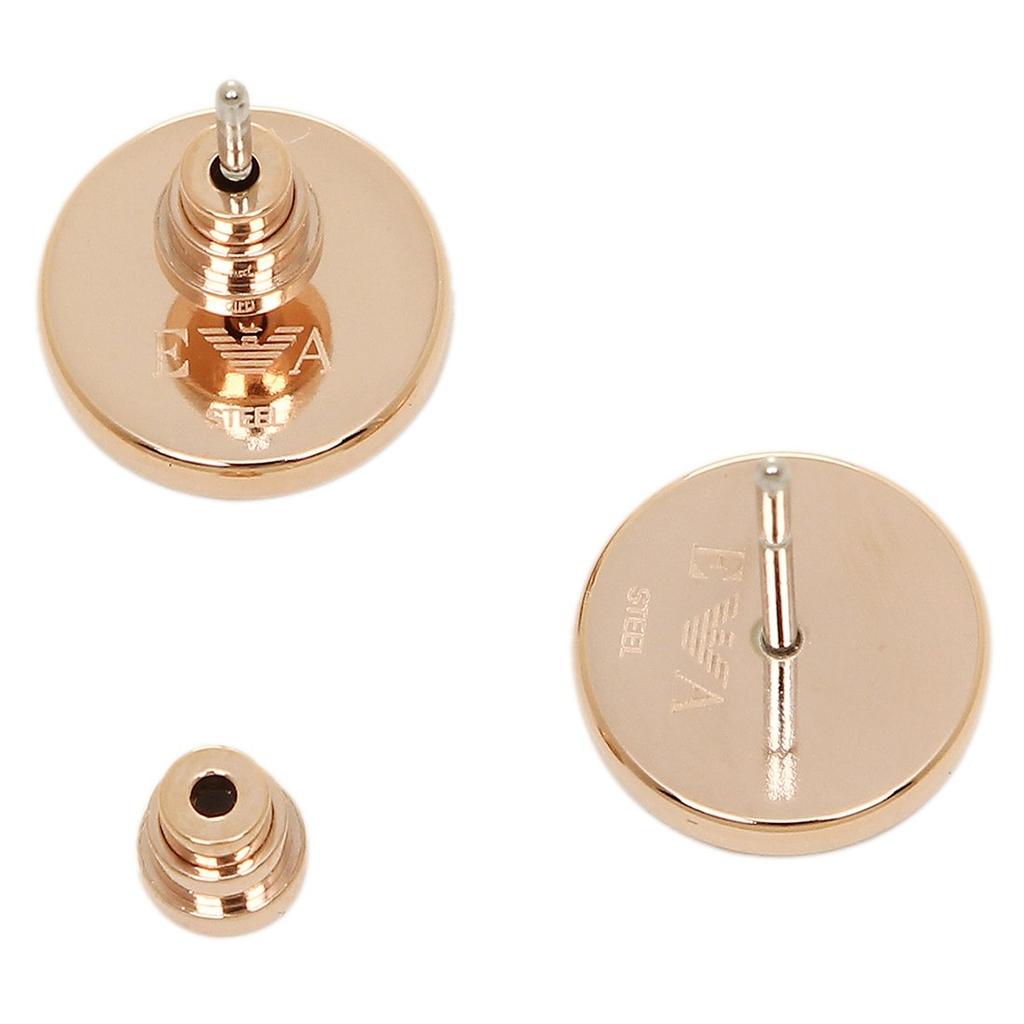 EMPORIO ARMANI Earrings EGS2311221 Rose Gold/White [Used]