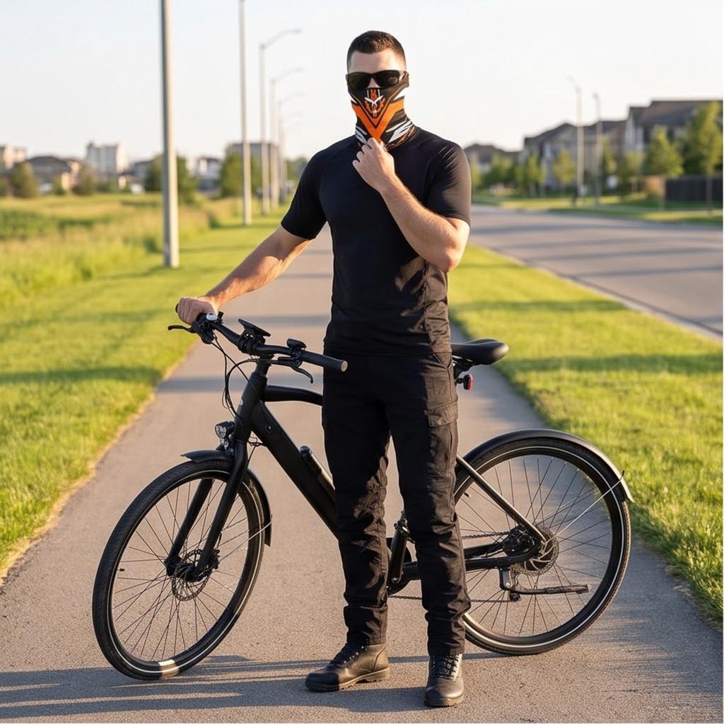 Unisex Windproof Face, Outdoor Cycling Cover and Neck Gaiter