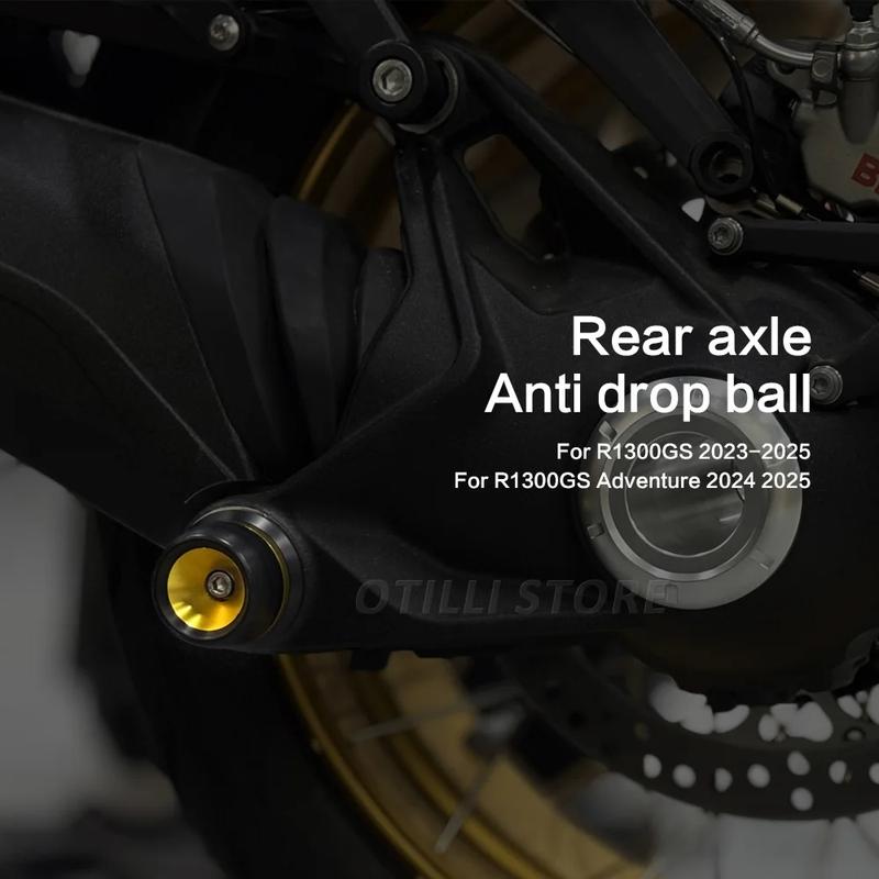 For BMW R1300GS R1300 GS R 1300 GS Adventure 2023-2025 Motorcycle Accessories Rear Wheel Axle Crash Sliders Fall Protection