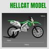 Simulazione 1:Modellino in Lega di Motocross Kawasaki KX450 Scala 1:12 Modello di Motocicletta Diecast con Suono e Luci Giocattolo Veicolo per Ragazzo Regalo